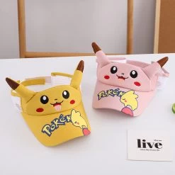 Pikachu Kinder Sonnenschutz Cap - Ideal Für Den Sommer Und Urlaub -Pokémon Spielzeug Geschäft product image 1997295609