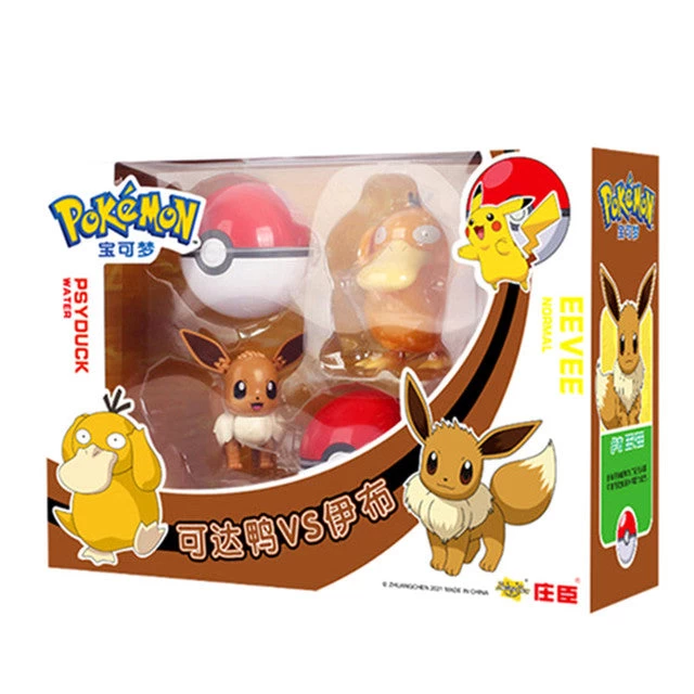 Pokemon Spielzeug Set Mit 2x Figur Und 2x Pokeball (verschiedene Motive Zur Wahl) 1 Pokemon Spielzeug Set Mit 2x Figur Und 2x Pokeball (verschiedene Motive Zur Wahl)