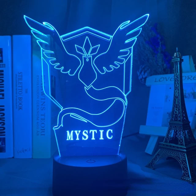 Team Mystic Nachtlicht Pokemon Lampe 1 Team Mystic Nachtlicht Pokemon Lampe