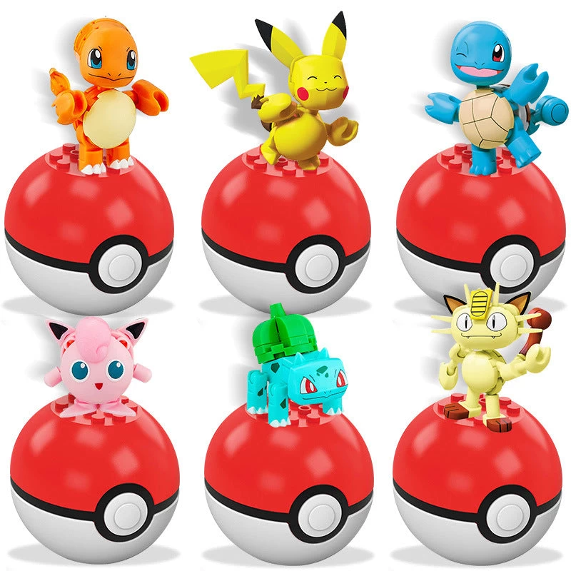 Pokémon Mega Construx Bauset Mit Figur Und Pokéball 1 Pokémon Mega Construx Bauset Mit Figur Und Pokéball