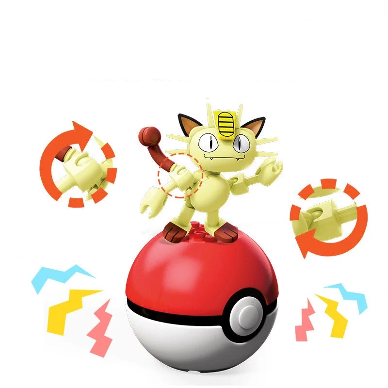 Pokémon Mega Construx Bauset Mit Figur Und Pokéball 4 Pokémon Mega Construx Bauset Mit Figur Und Pokéball - Image 4