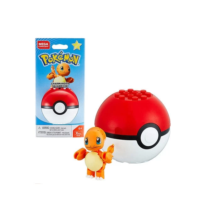 Pokémon Mega Construx Bauset Mit Figur Und Pokéball 8 Pokémon Mega Construx Bauset Mit Figur Und Pokéball - Image 8
