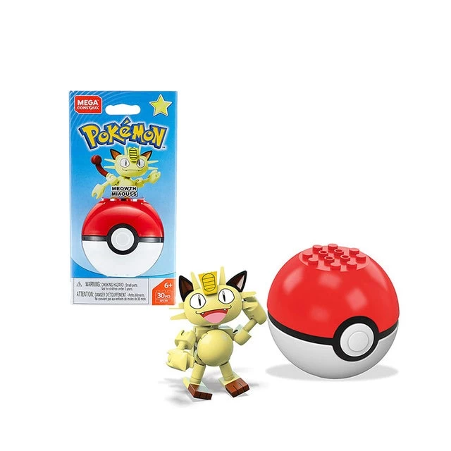 Pokémon Mega Construx Bauset Mit Figur Und Pokéball 9 Pokémon Mega Construx Bauset Mit Figur Und Pokéball - Image 9