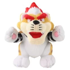 Miauser, Katzen-Bowser Oder Meowser Kuscheltier Aus Super Mario (ca. 30cm)