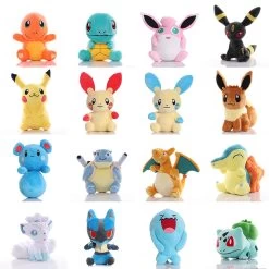 Pikachu, Snorlax, Charmander, Mewtwo, Dragonite Etc. Plüsch Figur