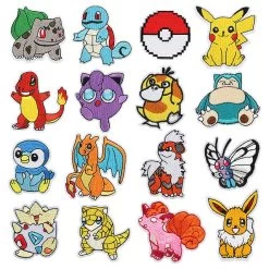 16 Stk. Pokémon Stoff-Patches Zum Aufnähen -Pokémon Spielzeug Geschäft product image 2013087906
