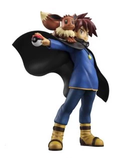 Gary Oak Eevee / Evoli Pokemon Figur (ca. 14cm)