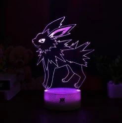 Eevee / Evoli 3D LED Lampe (9 Motive) Nachtlicht, Tischlampe -Pokémon Spielzeug Geschäft product image 634087566