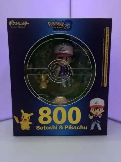 Ash Ketchum & Pikachu Pokemon Figur (ca. 10cm) -Pokémon Spielzeug Geschäft product image 710908593