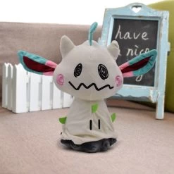 Anime Kawaii Q Leafeon Jolteon Vaporeon Flareon Espeon Umbreon Glaceon Plüsch Figuren -Pokémon Spielzeug Geschäft product image 786746593