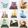 Pokemon Sammel Figuren - (Pikachu Articuno Gengar Charizard Mewtwo Lucario Squirtle Cyndaquil Snorlax)