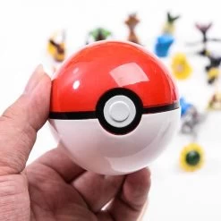 1x Pokeball (ca. 7cm) Mit Figur - Verschiedene Pokebälle Zur Auswahl