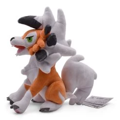 Sitzender Lycanroc Wolwerock Plüsch Pokemon (ca. 24cm)