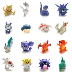 Pokemon Sammelfiguren (24 Motive Zur Auswahl - Ca. 4cm)