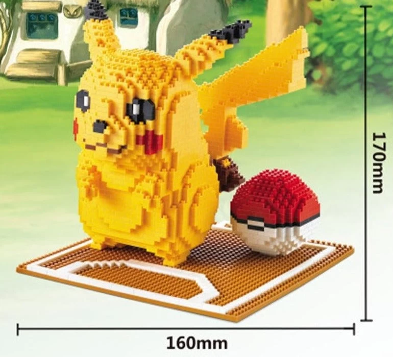 Pokemon Pikachu Baustein Set 2 Pokemon Pikachu Baustein Set - Image 2